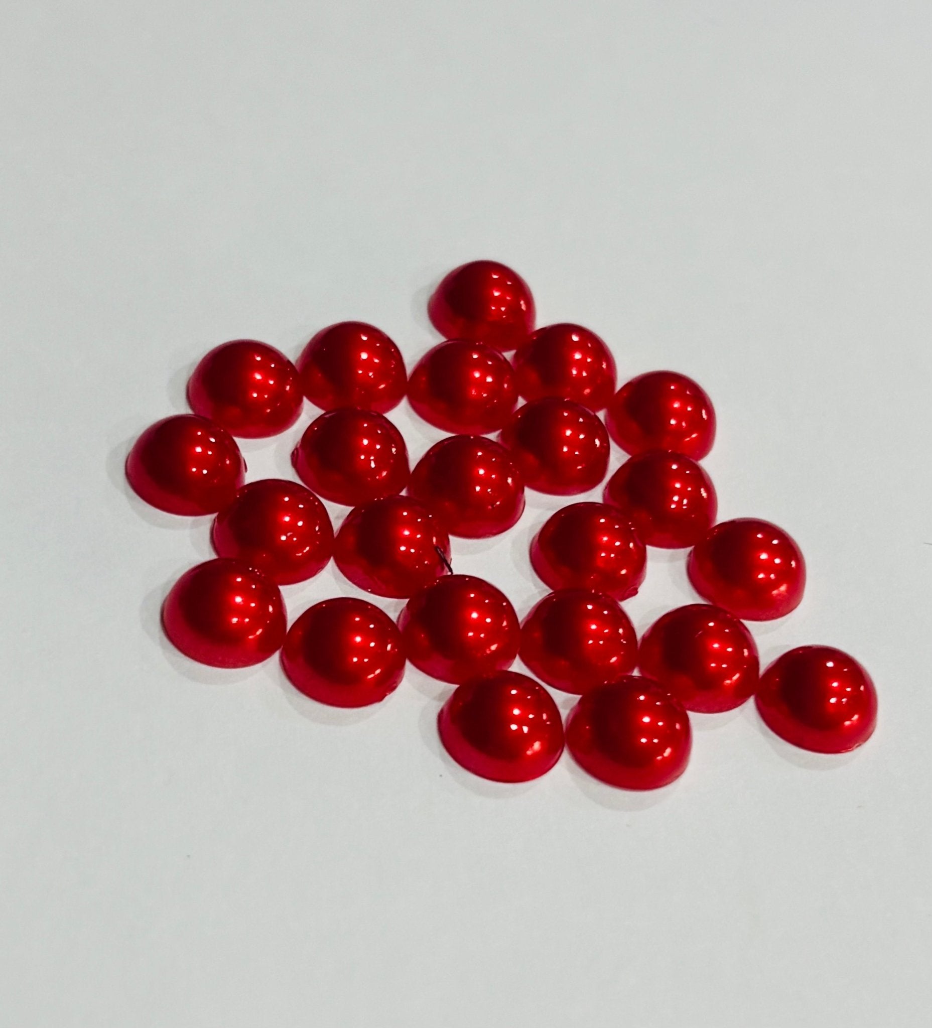 Half Pearls Round Flat back pearl - Rhinestone HQ