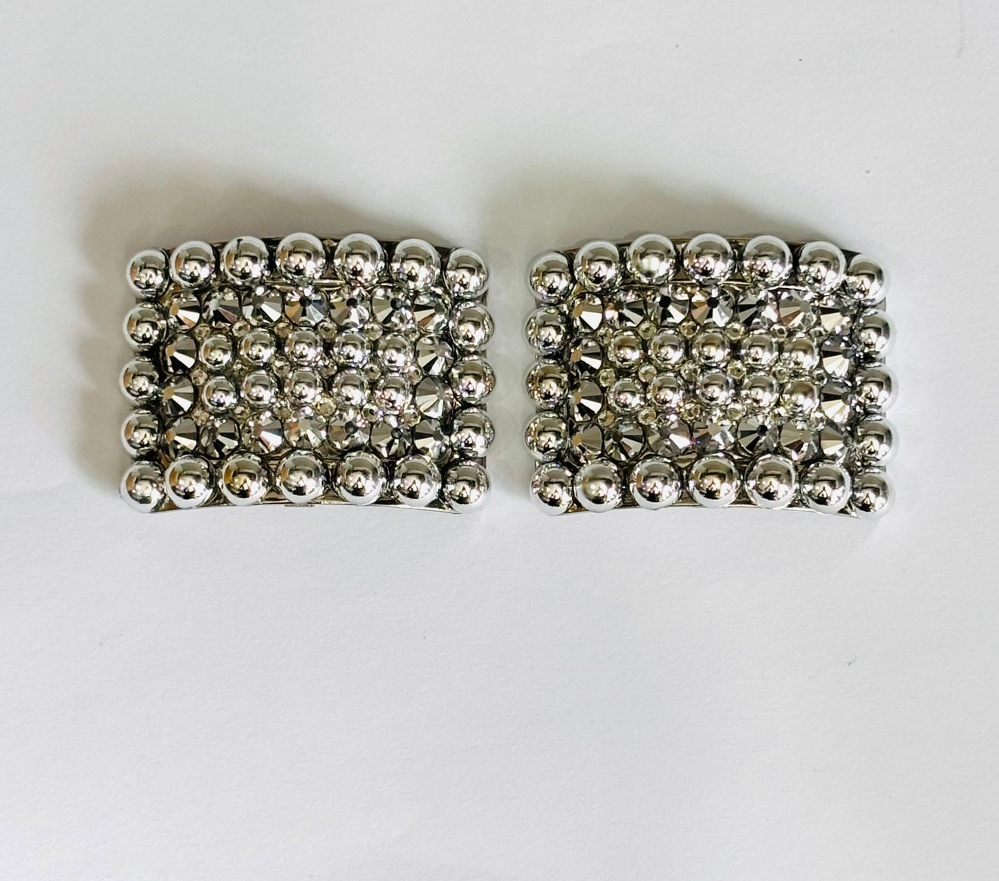 Irish dance buckles pearl and rhinestones - Rhinestone HQ