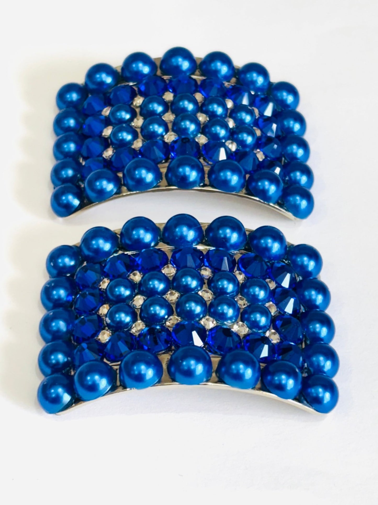 Irish dance buckles pearl and rhinestones - Rhinestone HQ