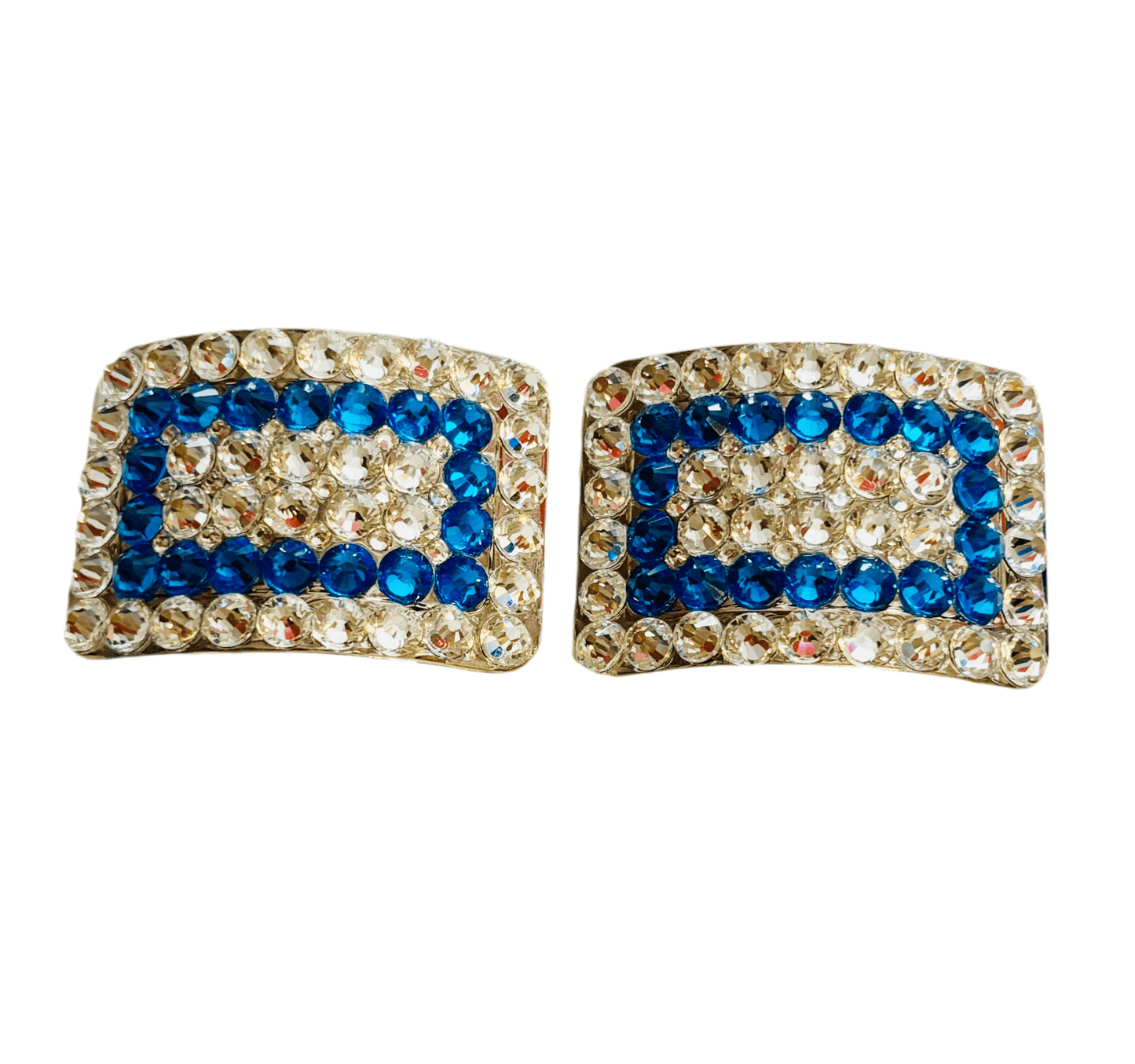 Irish Dancing Dance Shoe Buckles with colour choice and Clear - Rhinestone HQ