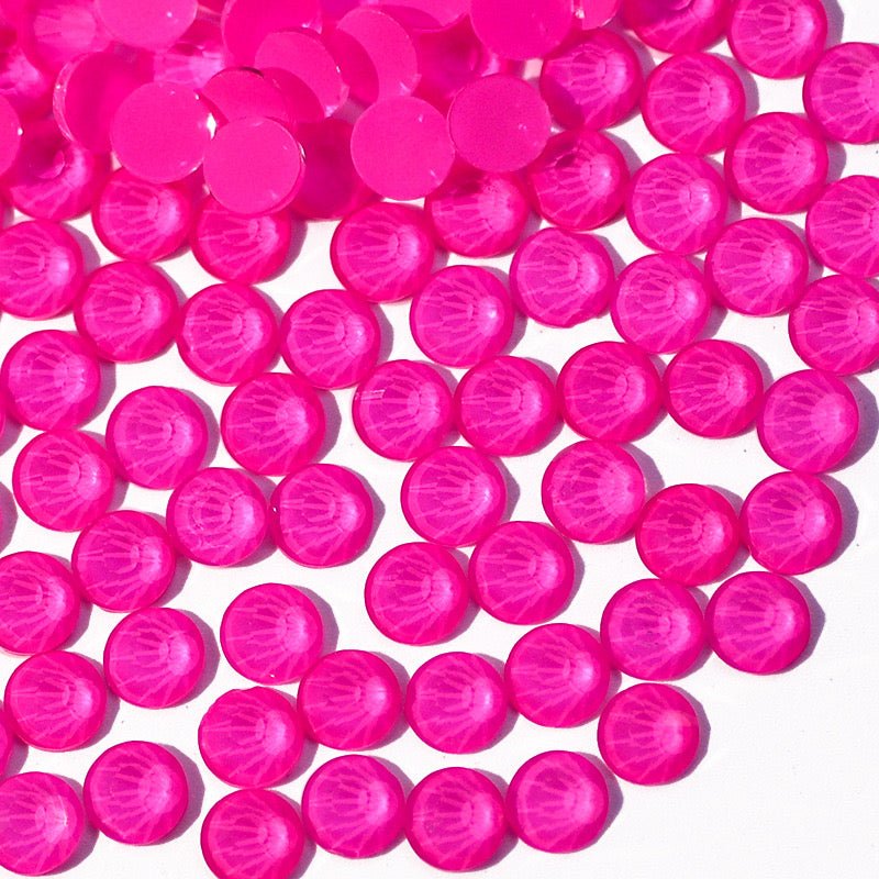 Neon Rose Pink Non Hotfix Glue On - Rhinestone HQ