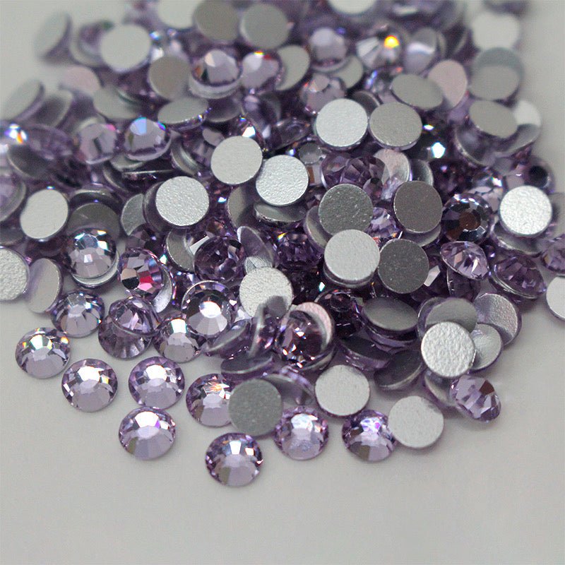 Violet Non hotfix glue on - Rhinestone HQ