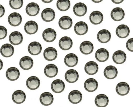 Black Diamond Non Hotfix Flat Back Rhinestones - Rhinestone HQ