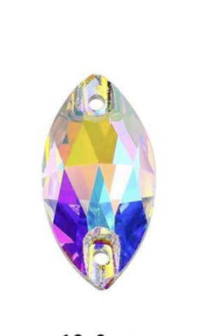 Crystal AB Stones Shapes Non Hotfix Rhinestones - Rhinestone HQ