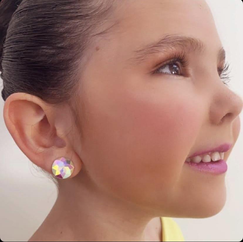 Galactic small 14mm Earrings crystal ab - Rhinestone HQ