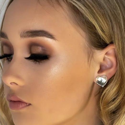 Heart Earrings - Rhinestone HQ