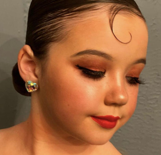 Heart Earrings - Rhinestone HQ