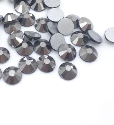 Hematite Hotfix Rhinestones-Rhinestone HQ