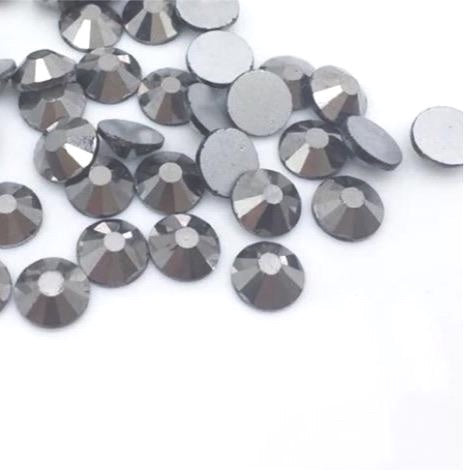 Hematite Non Hotfix Rhinestones-Rhinestone HQ