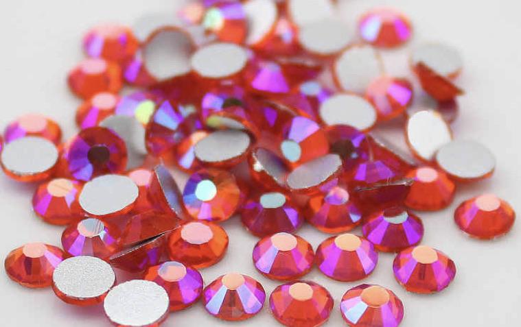 Hyacinth Orange AB Non Hotfix Rhinestones - Rhinestone HQ
