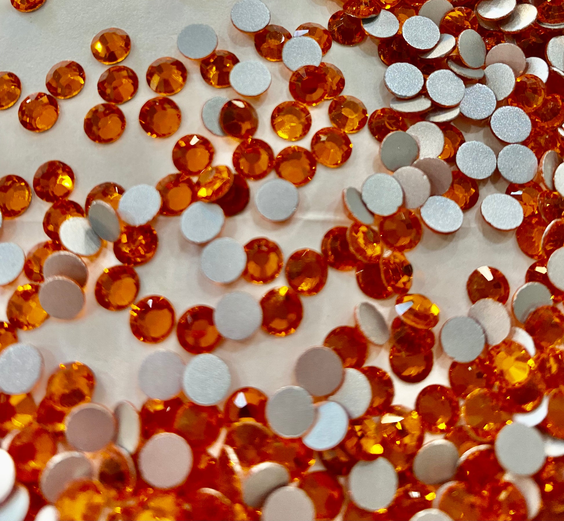 Sun Non hotfix flat back rhinestones - Rhinestone HQ