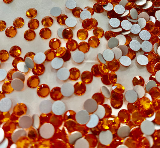 Sun Non hotfix flat back rhinestones - Rhinestone HQ