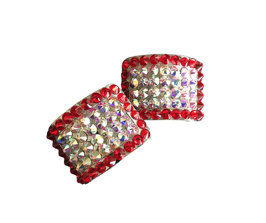 Irish Dancing Dance Shoe Buckles colour edge - Rhinestone HQ