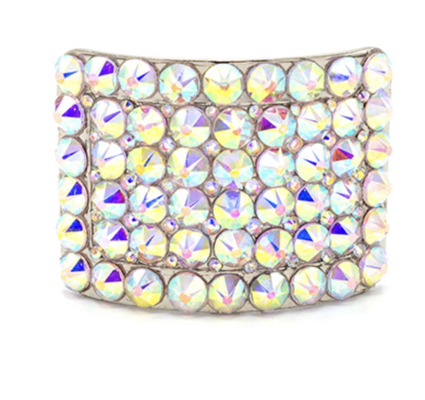 irish dancing deluxe shoe buckles classic deluxe - Rhinestone HQ