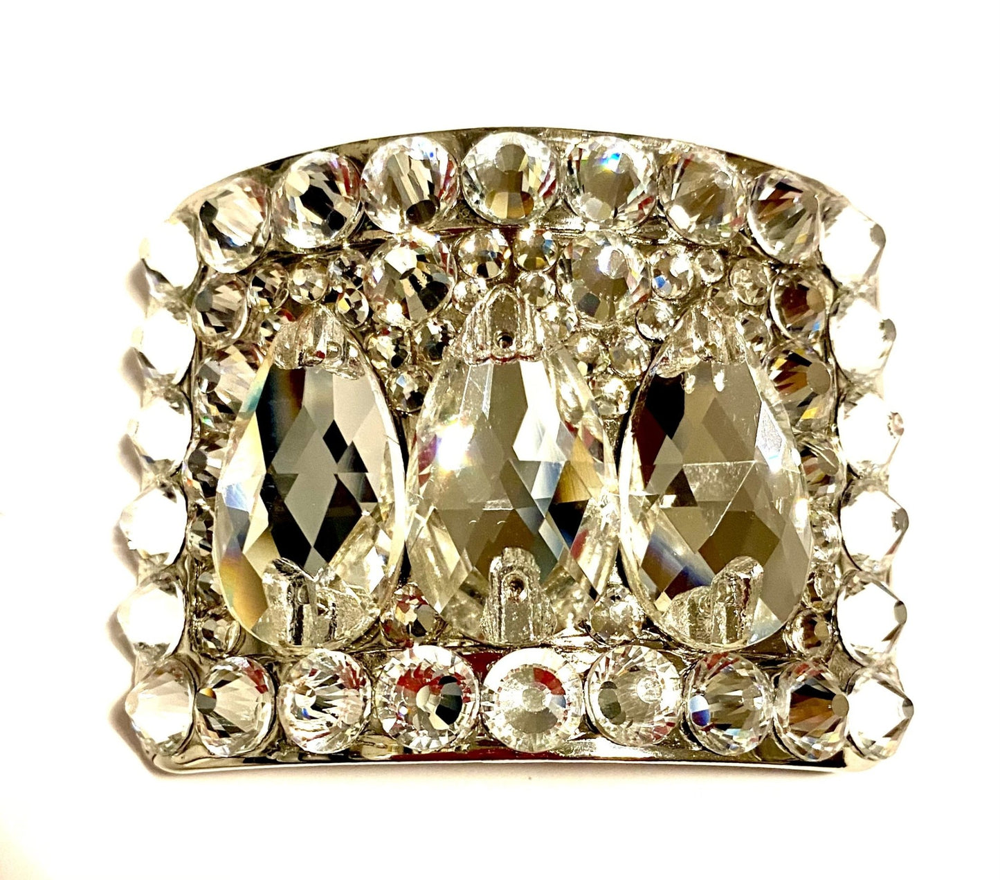 Sale Irish Dance Shoe Buckles Teardrop Design - Rhinestone HQ