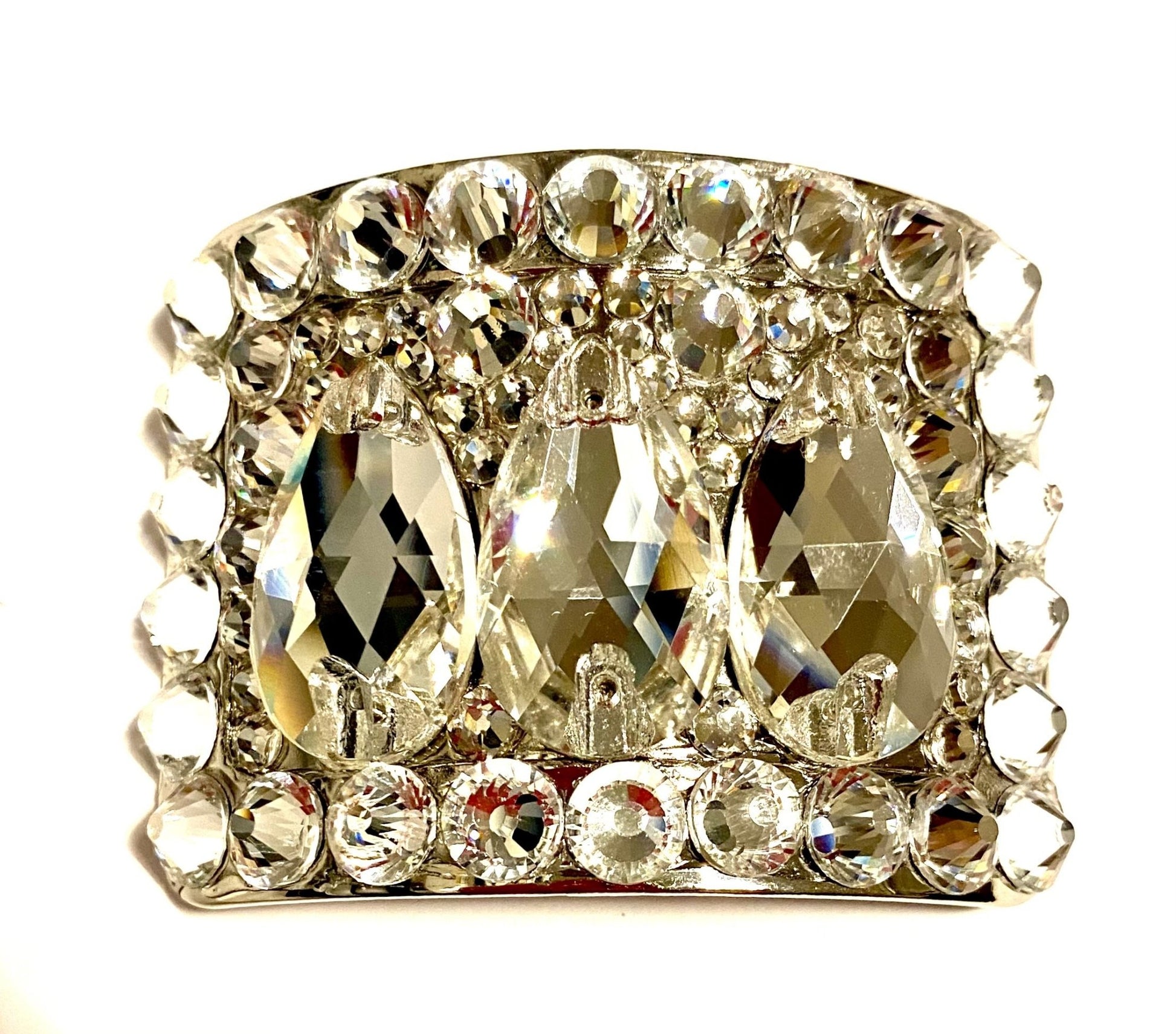 Sale Irish Dance Shoe Buckles Teardrop Design - Rhinestone HQ