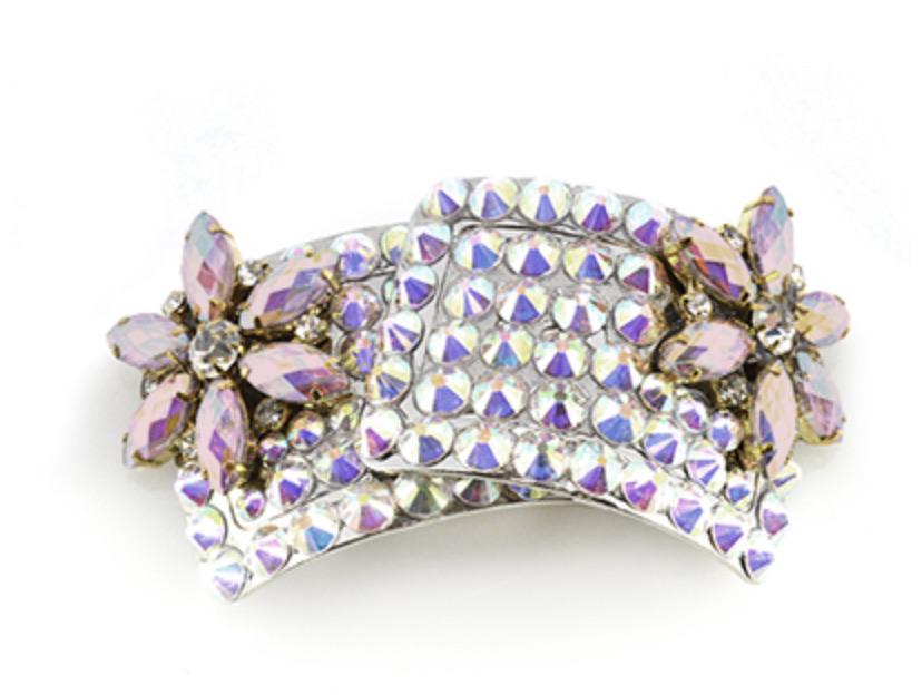 Irish Dancing Dance Shoe Buckles Flower - Rhinestone HQ