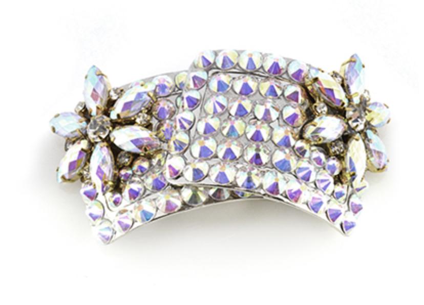 Irish Dancing Dance Shoe Buckles Flower - Rhinestone HQ