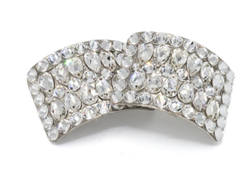 Irish Dance Shoe Buckles Mini pear teardrop design - Rhinestone HQ