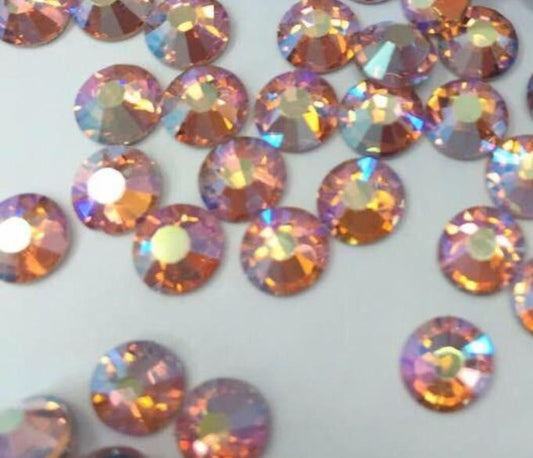 Light Peach AB Non Hotfix Rhinestones - Rhinestone HQ