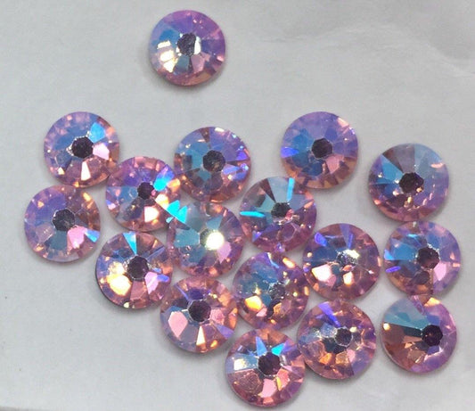 Light Rose AB Pink HOTFIX Rhinestones - Rhinestone HQ