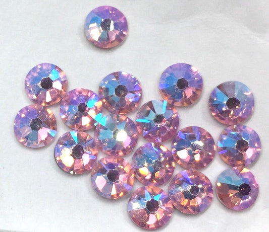 Light Rose Pink AB Non Hotfix Rhinestones-Rhinestone HQ