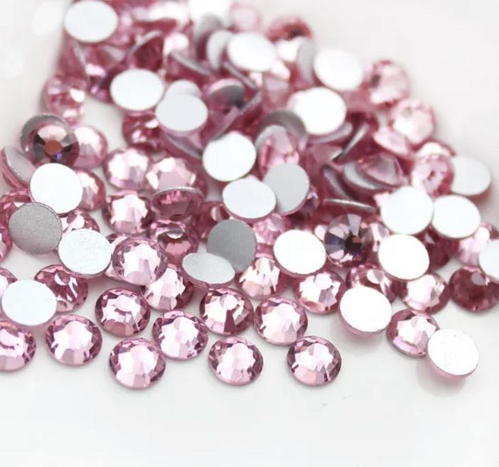 Light Rose Pink HOTFIX Rhinestones - Rhinestone HQ