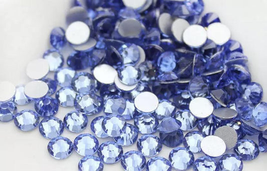 Light Sapphire Blue HOTFIX Rhinestones - Rhinestone HQ