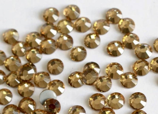 Light Topaz HOTFIX Rhinestones - Rhinestone HQ