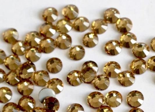 Light Topaz Non Hotfix Rhinestones - Rhinestone HQ