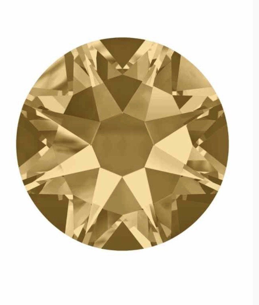 Light Topaz Non Hotfix Rhinestones - Rhinestone HQ