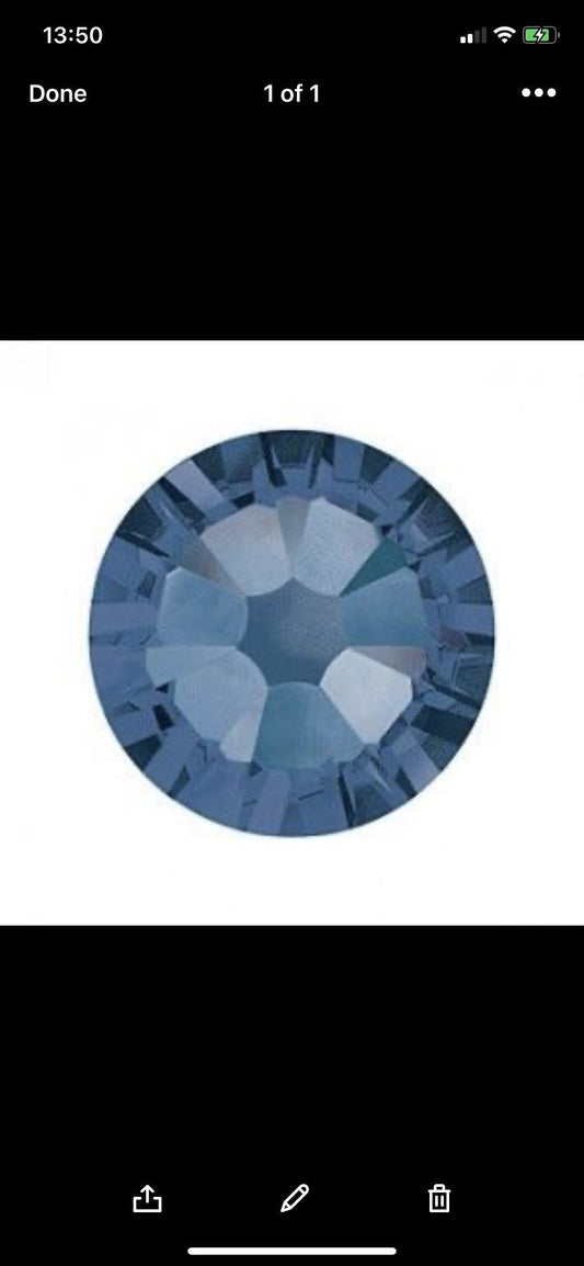 Montana Dark Blue HOTFIX Rhinestones - Rhinestone HQ