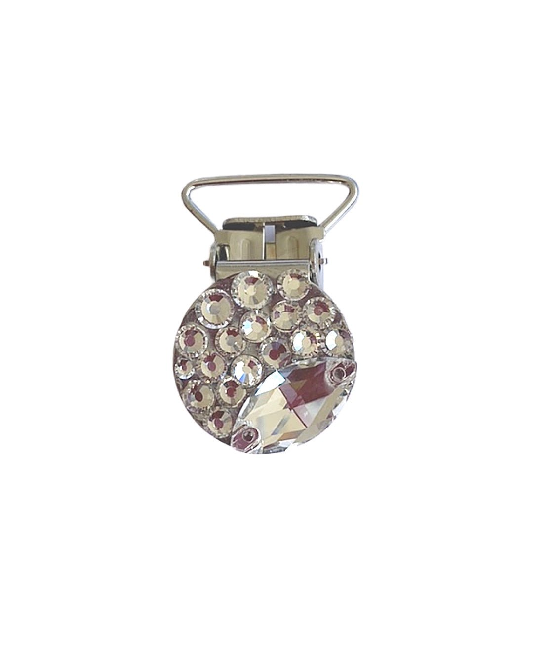 Navette Number Clip Card Holder - Rhinestone HQ