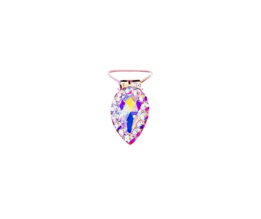 Number Clip Irish Dancing Teardrop-Pear - Rhinestone HQ