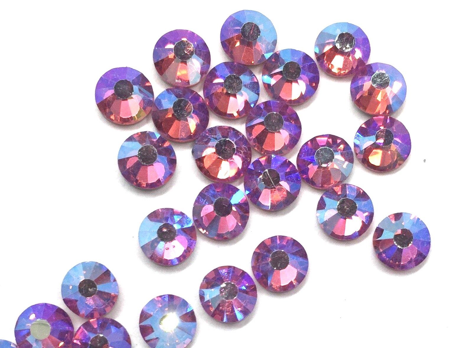 Rose AB Pink Non Hotfix Rhinestones - Rhinestone HQ