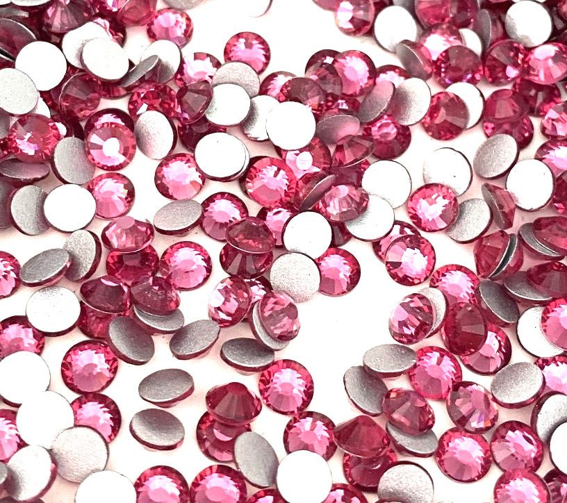 Rose Pink Non Hotfix Rhinestones - Rhinestone HQ