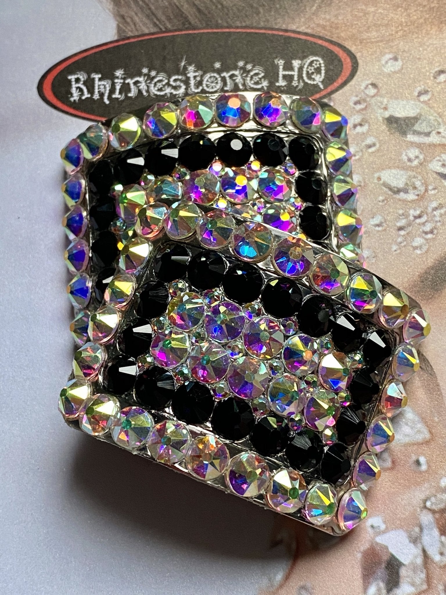 Irish Dancing Dance Shoe Buckles with colour choice and Ab - Rhinestone HQ