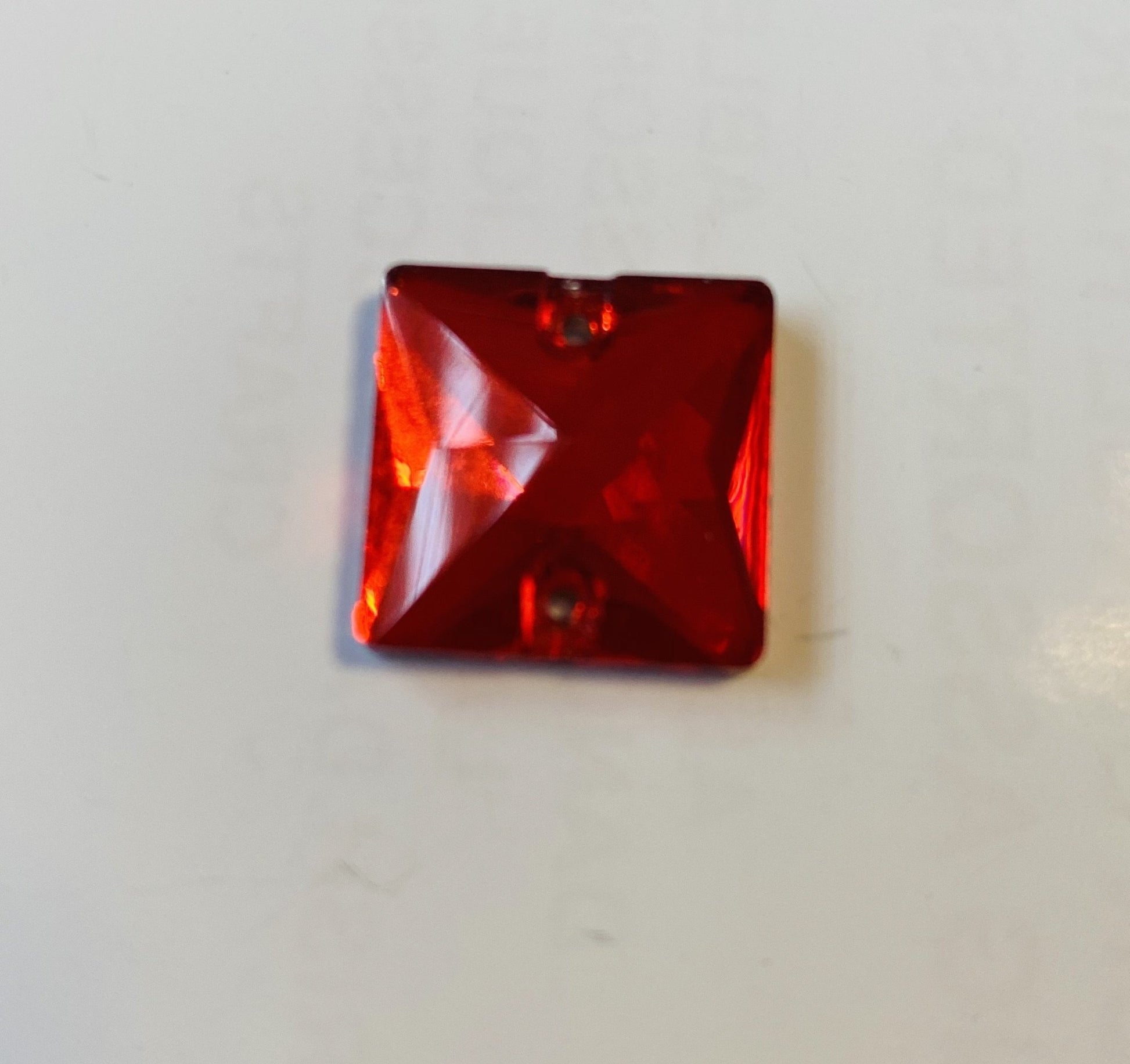 Sew on Stones Shapes Red shapes - Rhinestone HQ