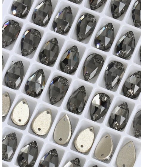 Black Diamond Sew on Stones Shapes - Rhinestone HQ