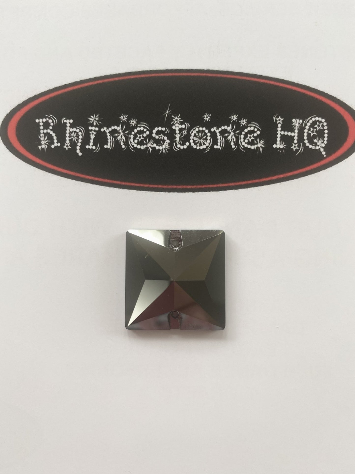 Sew on Stones Shapes Jet Hematite Shapes - Rhinestone HQ