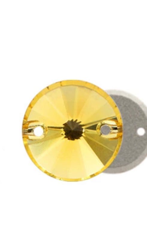 Sew on Stones Shapes light Topaz - Rhinestone HQ