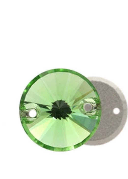 Sew on Stones Shapes Peridot green - Rhinestone HQ