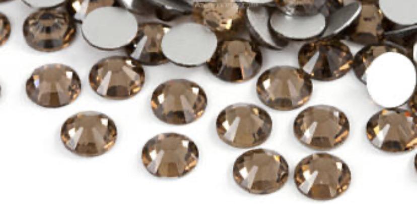 Smoked Topaz Hotfix Rhinestones - Rhinestone HQ