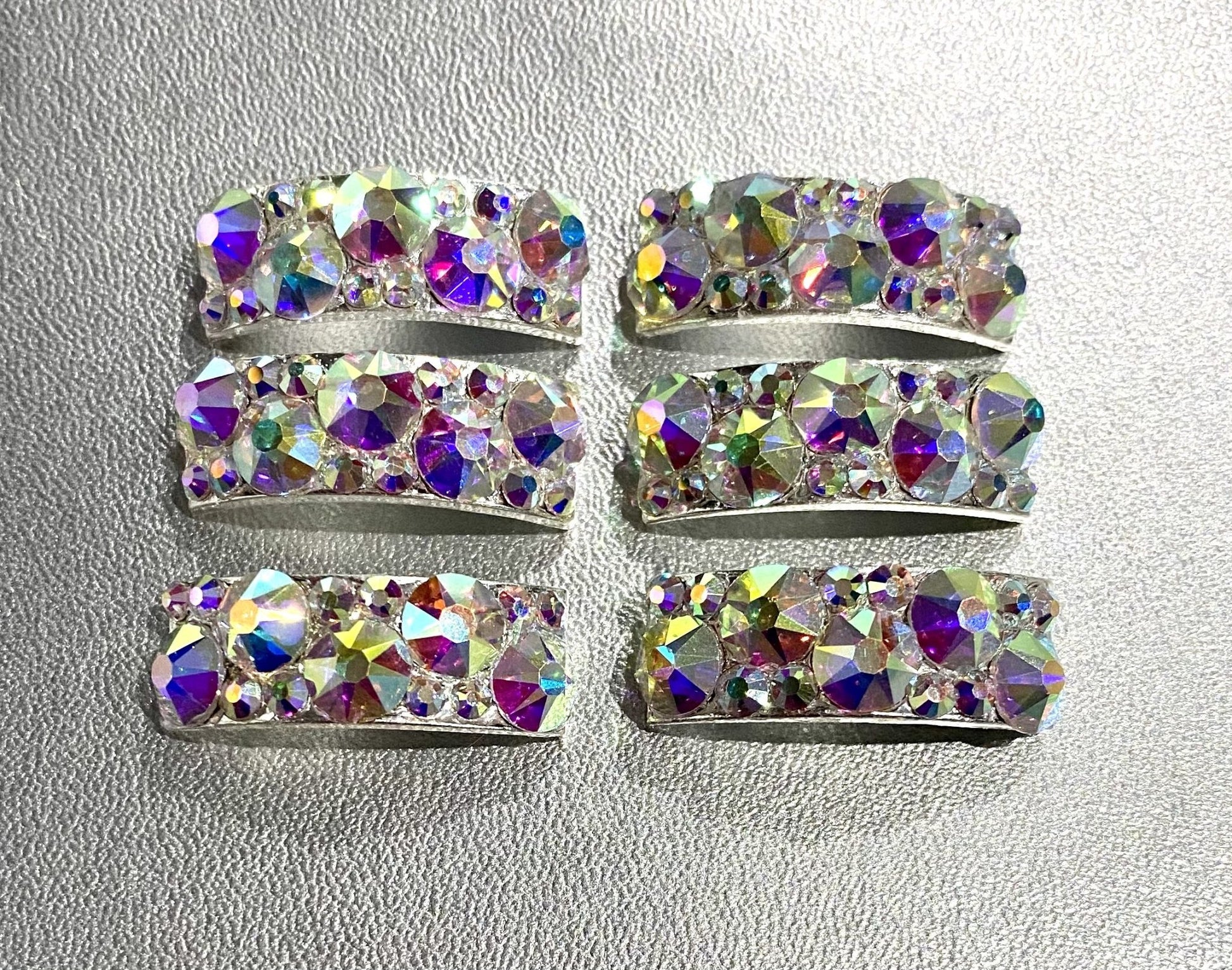 Tierna Buckles Irish Ghillies Dancing Pump light soft shoe Buckles Set of 6 . Reel Pomp - Rhinestone HQ