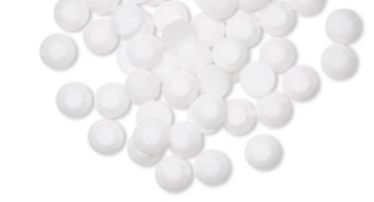 Chalk White Non hotfix Rhinestones - Rhinestone HQ