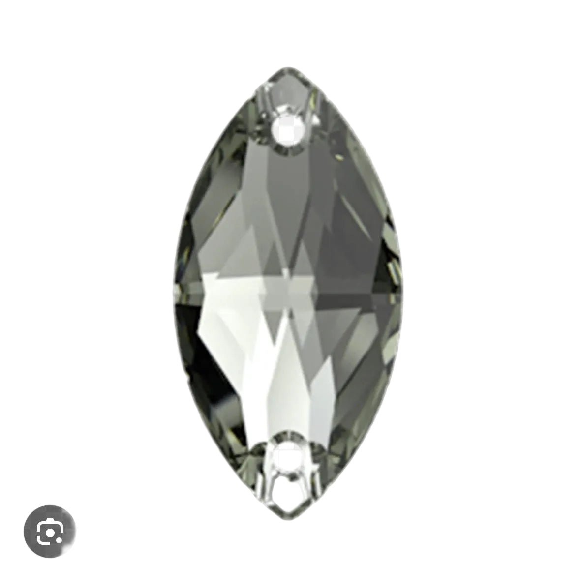Black Diamond Sew on Stones Shapes - Rhinestone HQ
