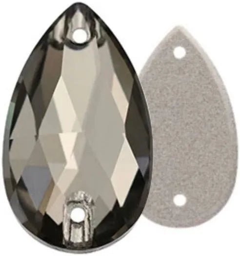 Black Diamond Sew on Stones Shapes - Rhinestone HQ