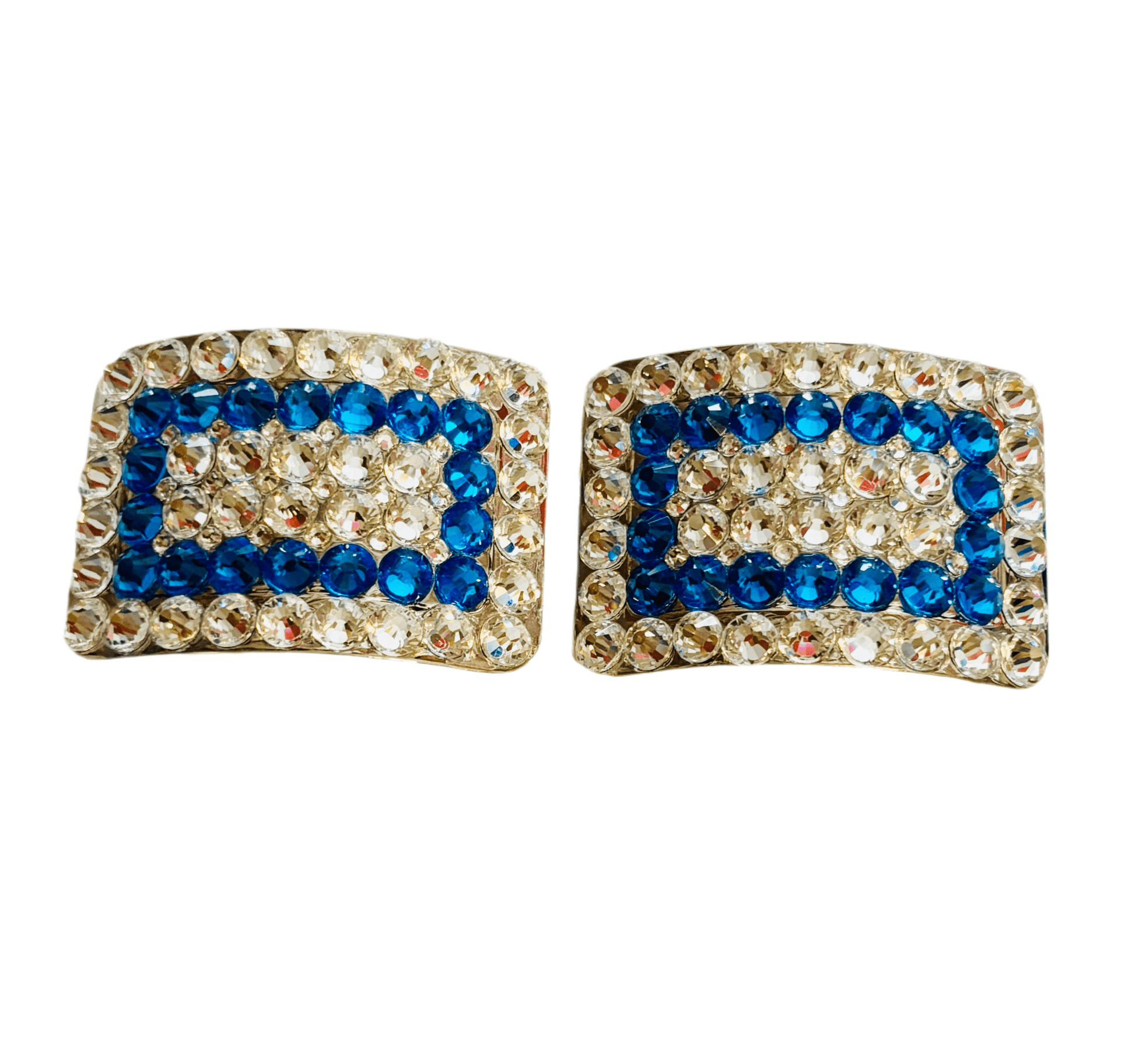 Irish Dancing Dance Shoe Buckles with colour choice and Clear - Rhinestone HQ