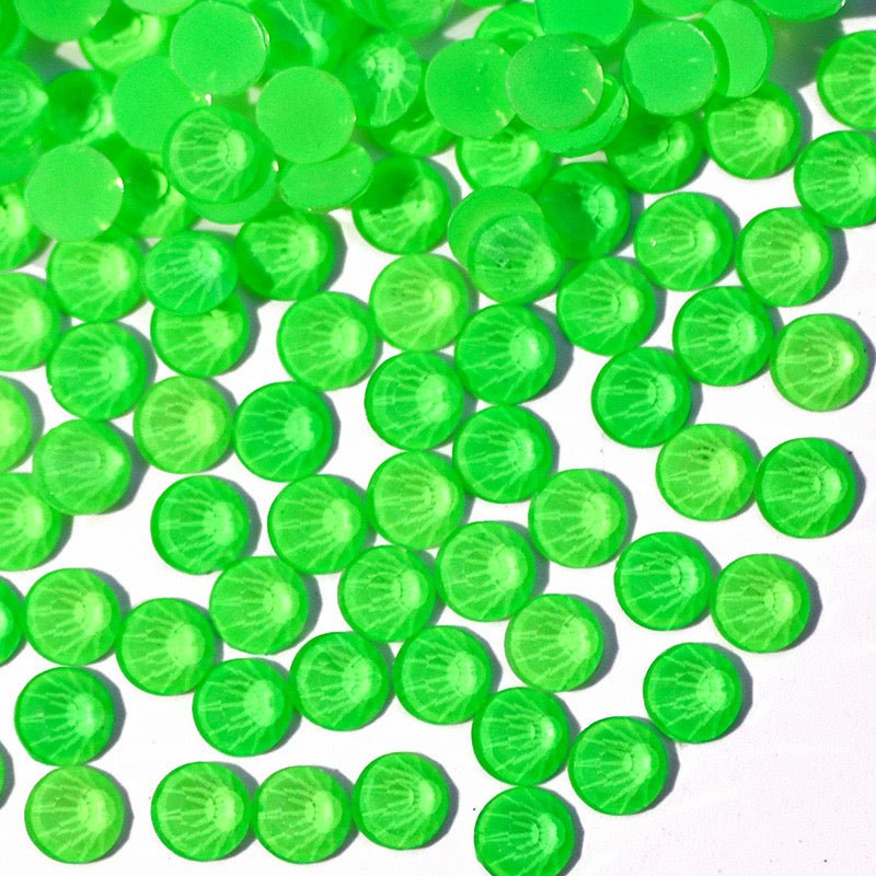 Neon green non hotfix - Rhinestone HQ