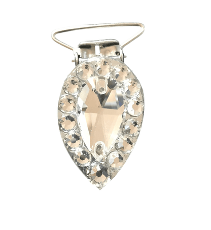 Number Clip Irish Dancing Teardrop-Pear - Rhinestone HQ